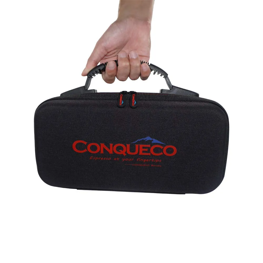 Conqueco Macchina Caffè Portatile 12V Batteria 15 Bar