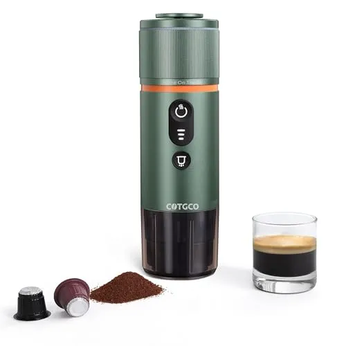 Conqueco macchina espresso portatile 15 bar capsule