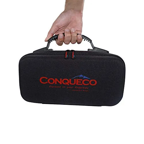 Conqueco Macchina Caffè Portatile 12V Batteria 15 Bar