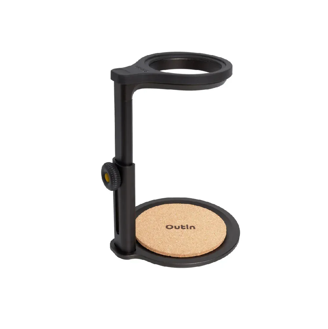OUTIN Universal Supporto Caffe in Alluminio Regolabile