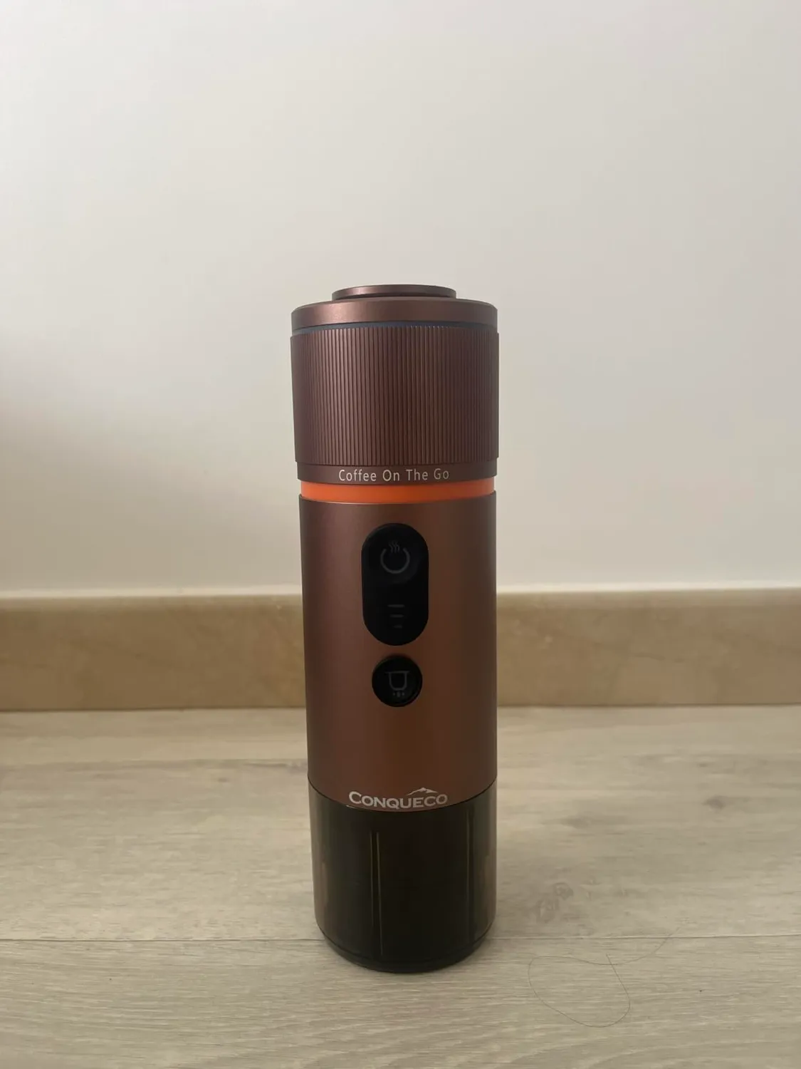 Conqueco macchina espresso portatile marrone 8 tazze