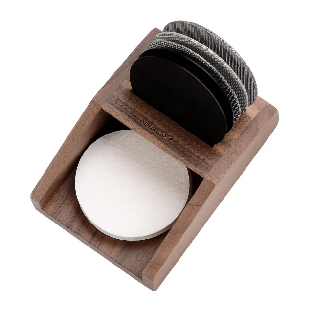 Normcore Porta Filtri Espresso in Noce