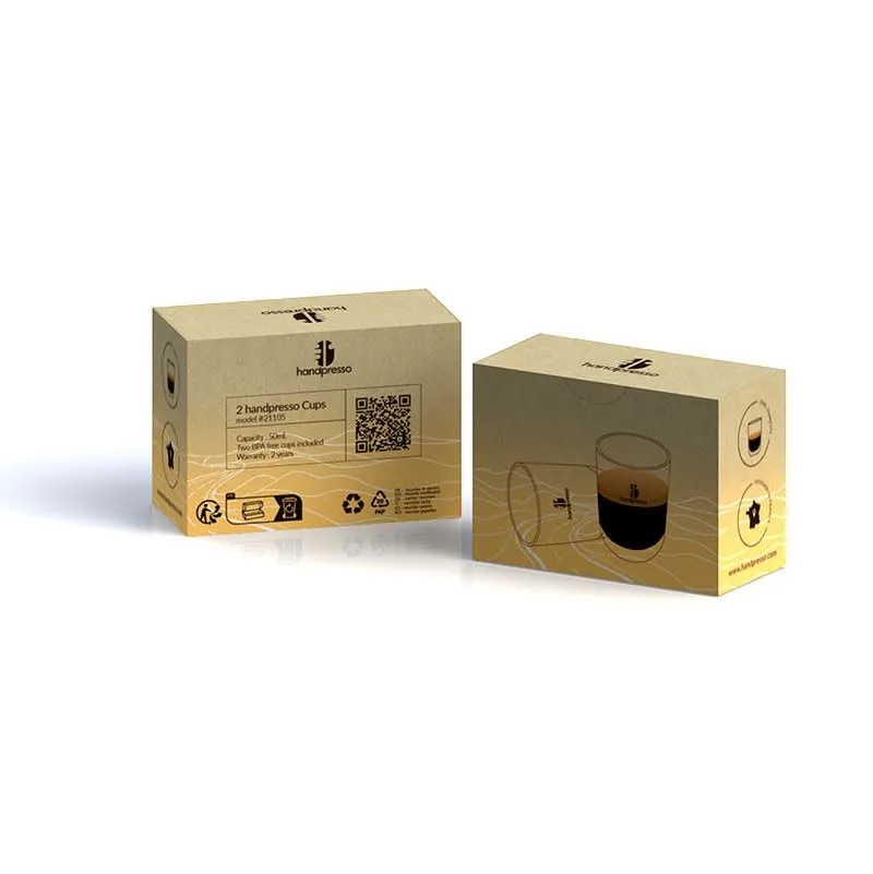 Handpresso Auto Cups tazzine caffè infrangibili 2 pz