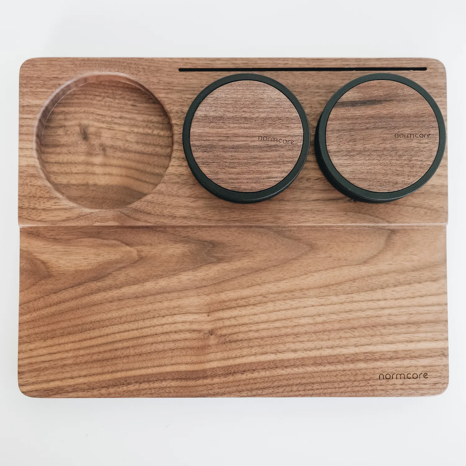 Normcore Wooden Espresso Tamping Station legno