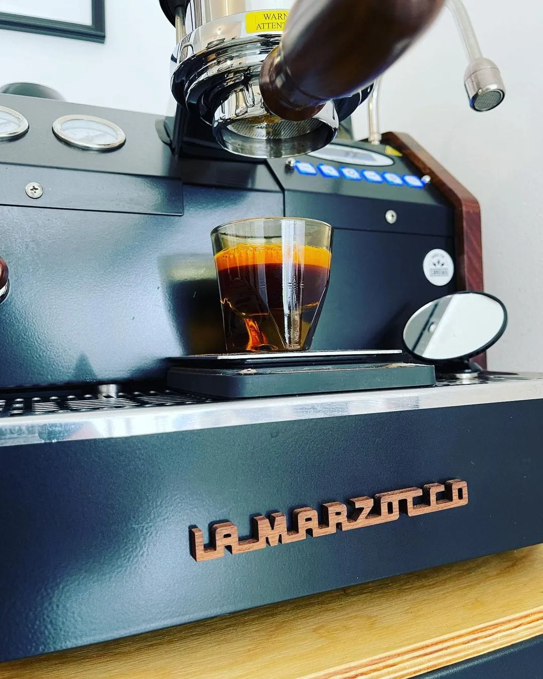 Normcore Espresso Shot Mirror specchio estrazione