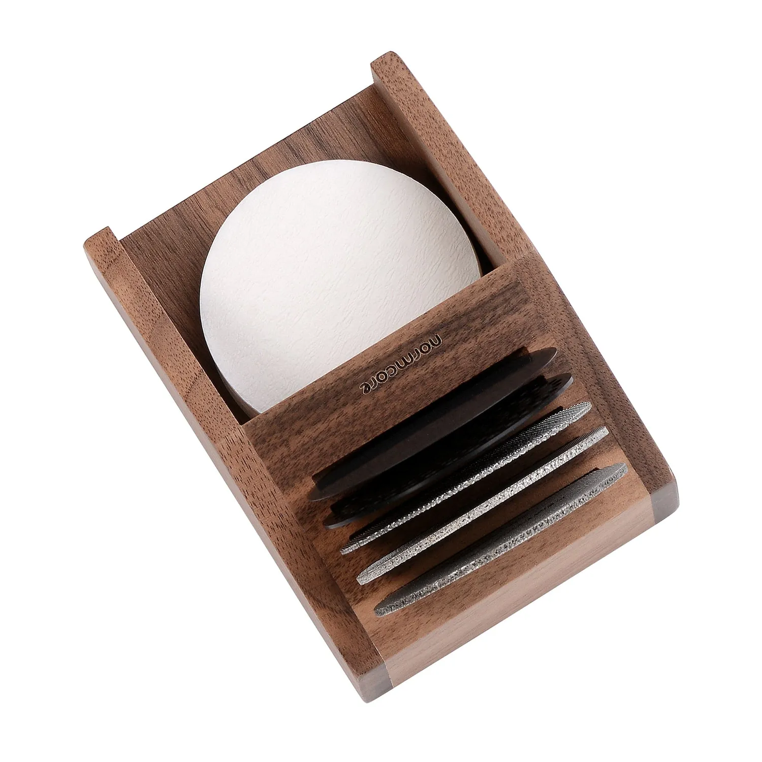 Normcore Porta Filtri Espresso in Noce