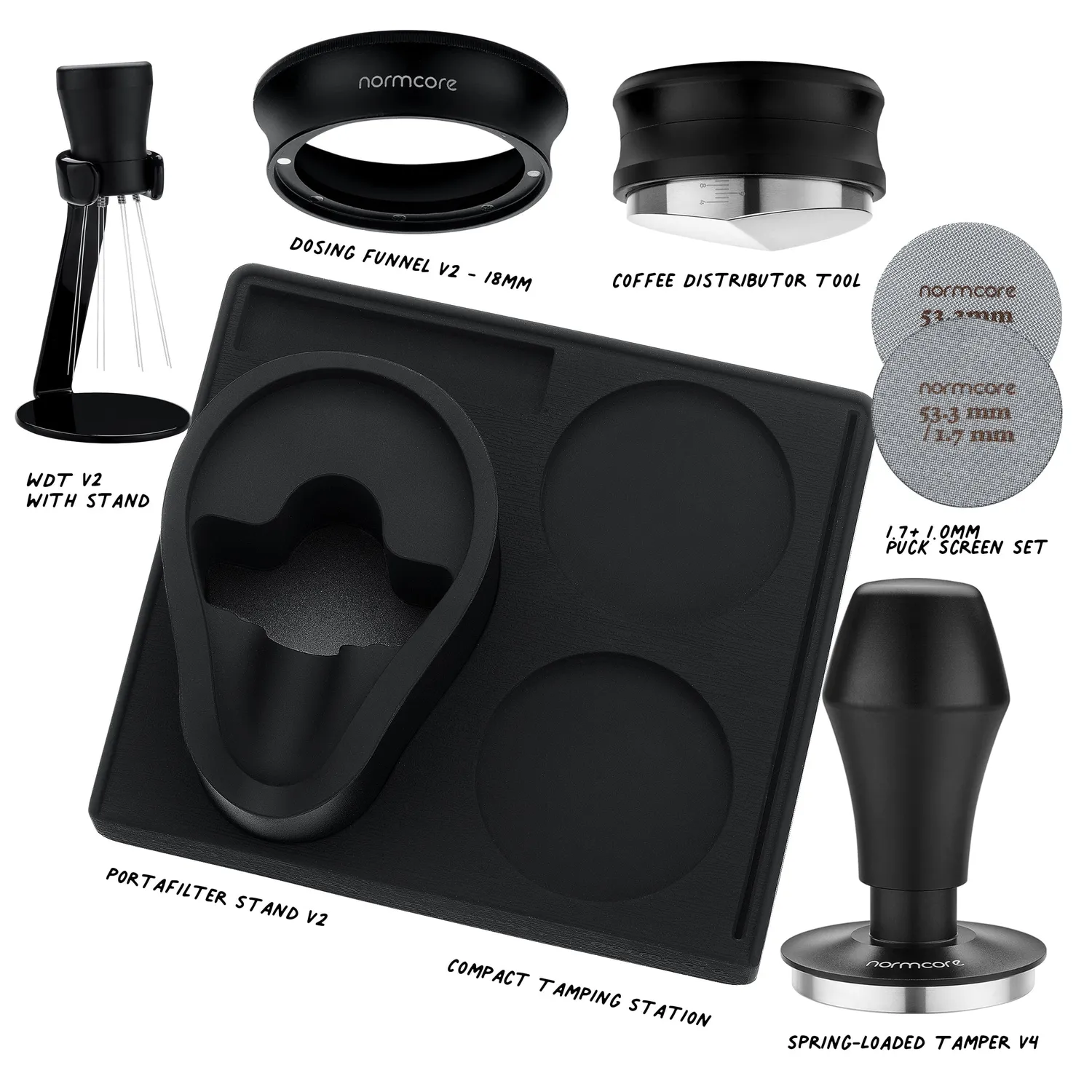 Normcore 7-in-1 Compact kit barista 7 pezzi