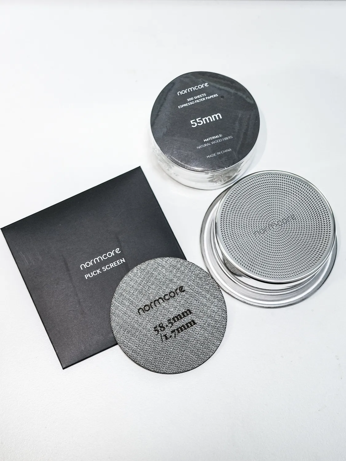Normcore High Extraction filtro espresso precisione acciaio