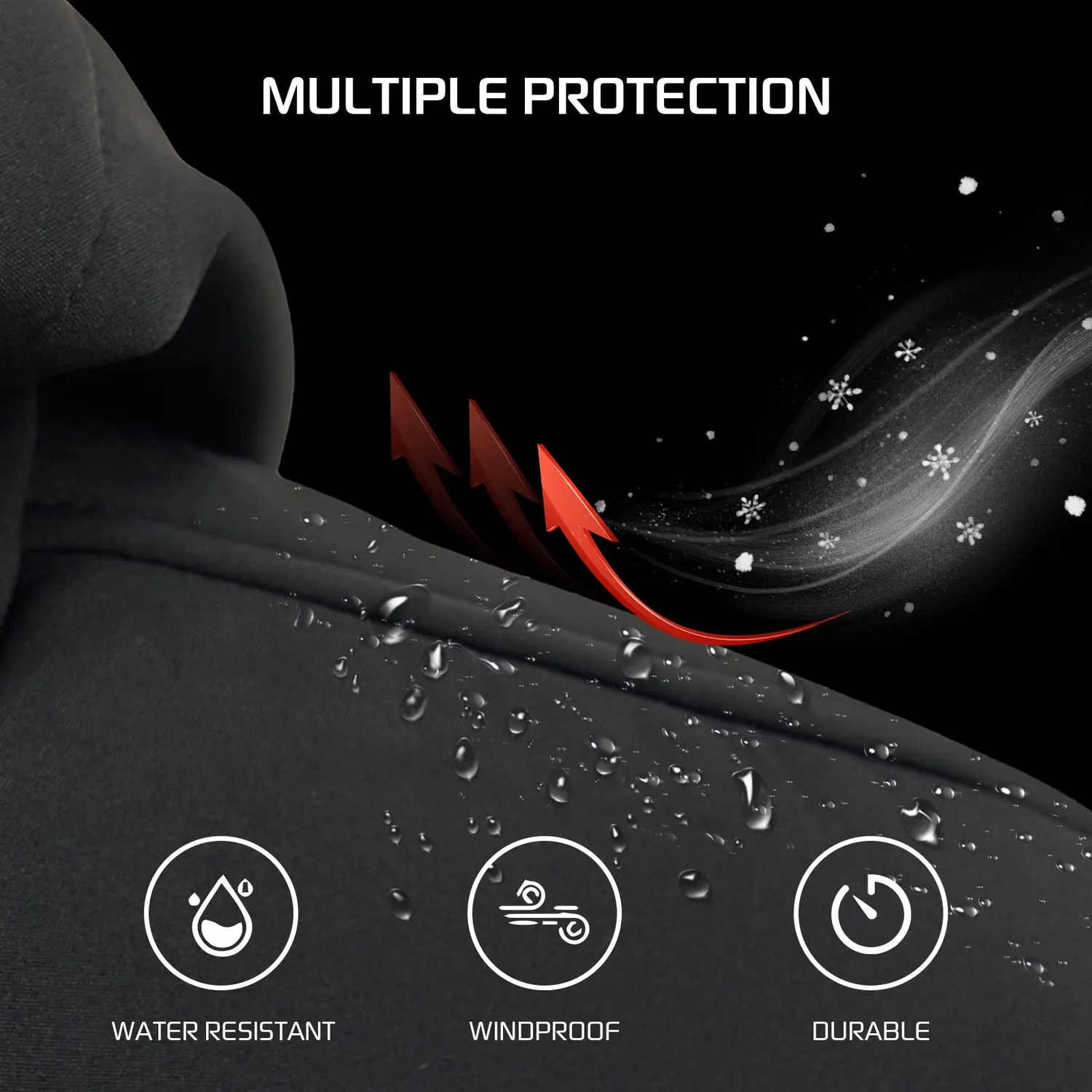 Conqueco giacca riscaldata donna softshell impermeabile carbonio