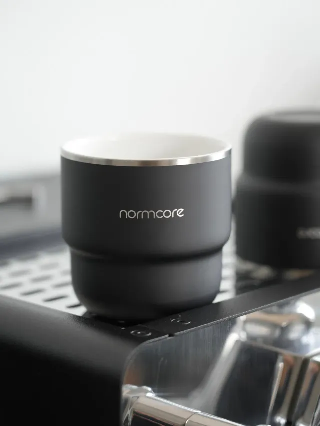 Normcore set 2 tazze caffè 210 ml acciaio