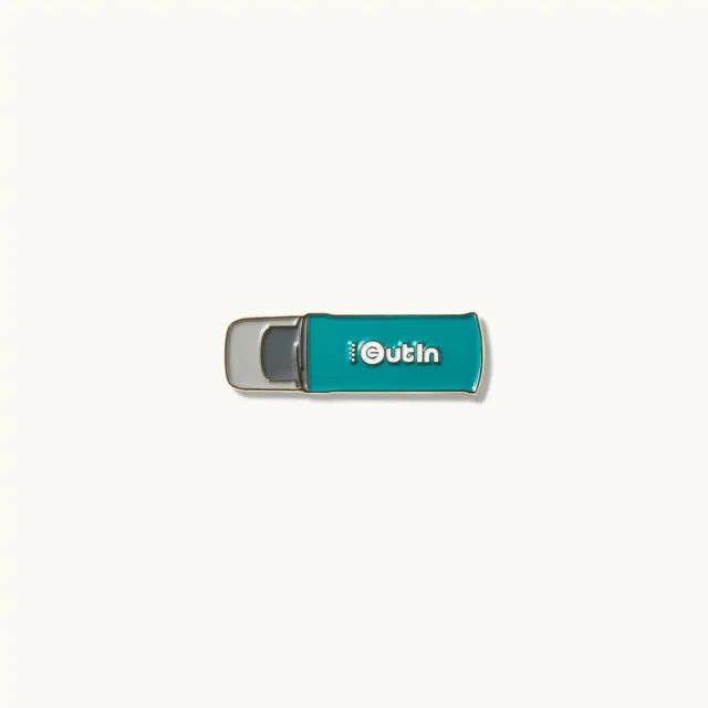 Outin Pin Nano Spilla in Metallo da Collezione