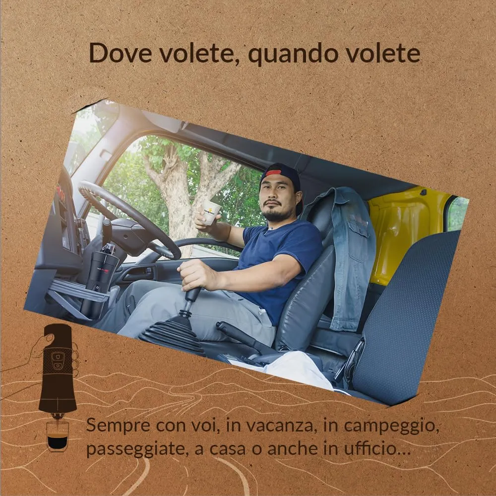 Handpresso 21010 macchina caffè 24V camion cialde