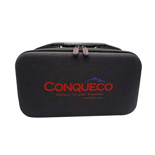 Conqueco Macchina Caffè Portatile 12V Batteria 15 Bar