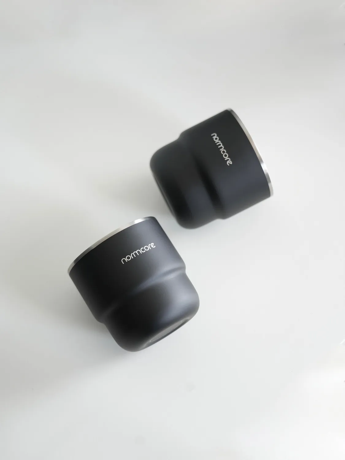 Normcore set 2 tazze caffè 210 ml acciaio