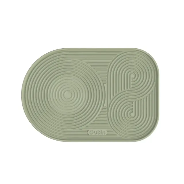 OUTIN Tappetino Caffè Silicone Impermeabile Antiscivolo