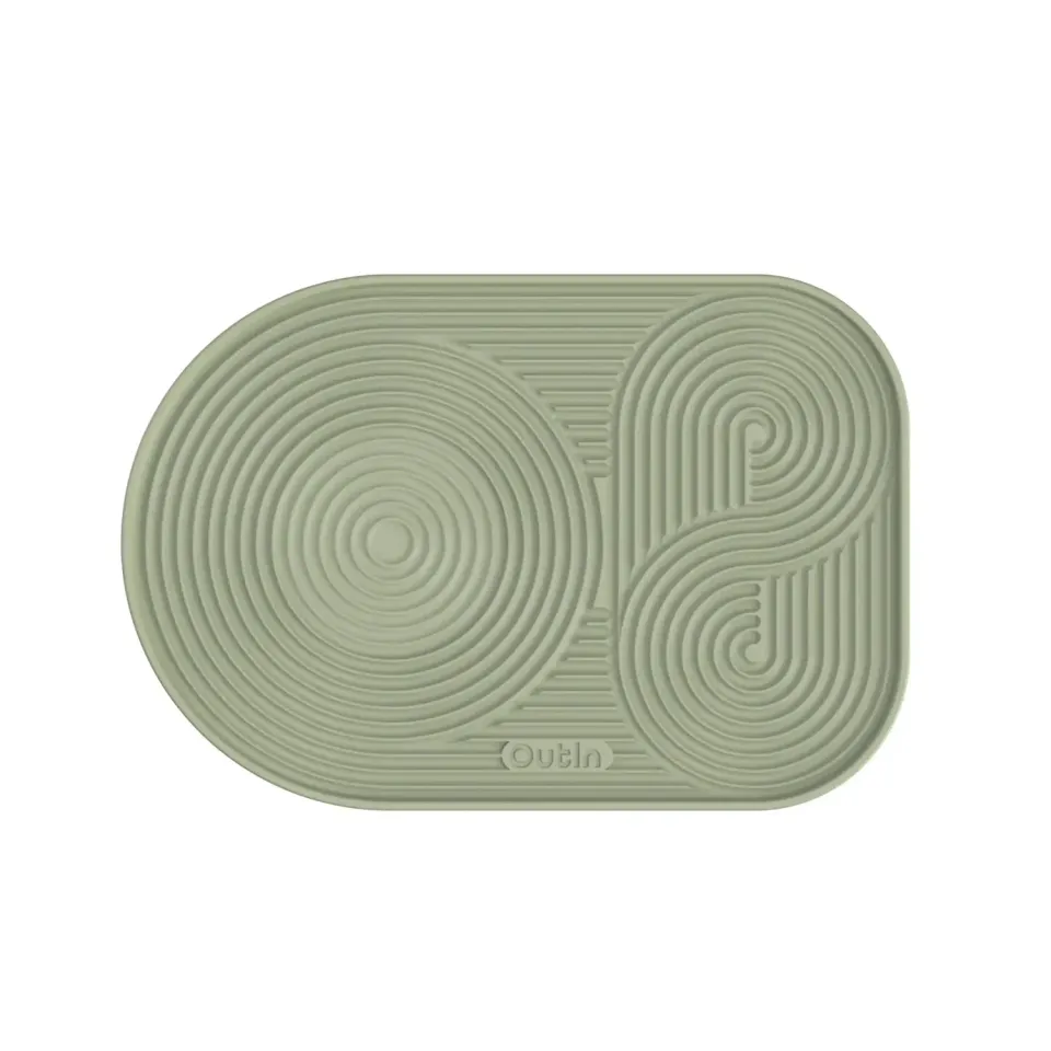 OUTIN Tappetino Caffè Silicone Impermeabile Antiscivolo