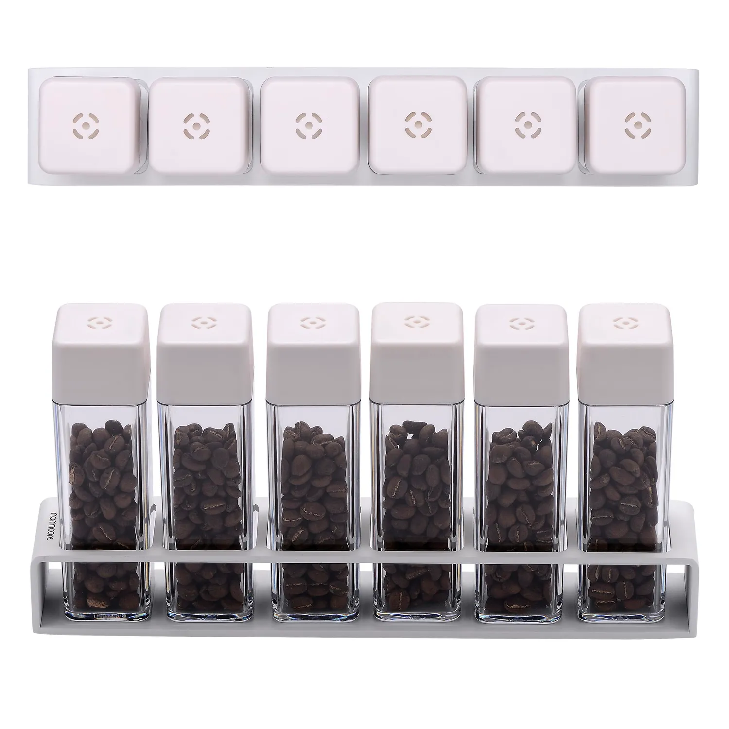Normcore Coffee Bean Tubes V2 contenitori chicchi 6 pezzi