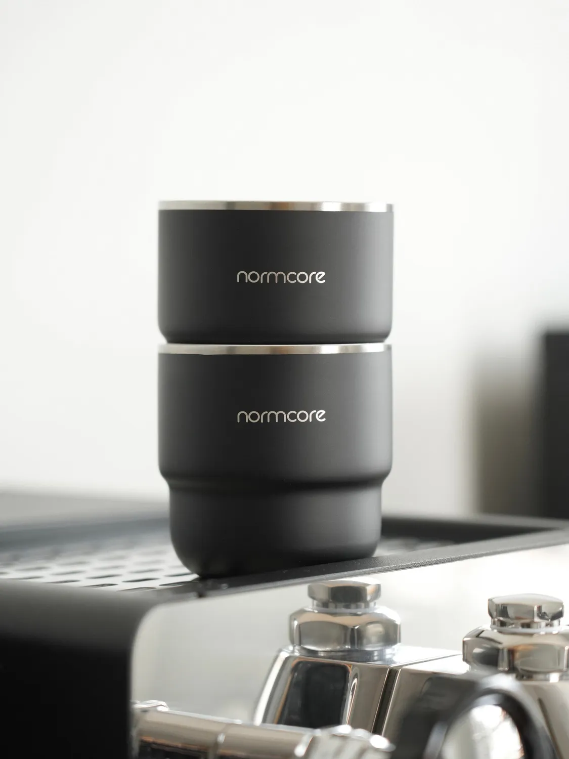 Normcore set 2 tazze caffè 210 ml acciaio