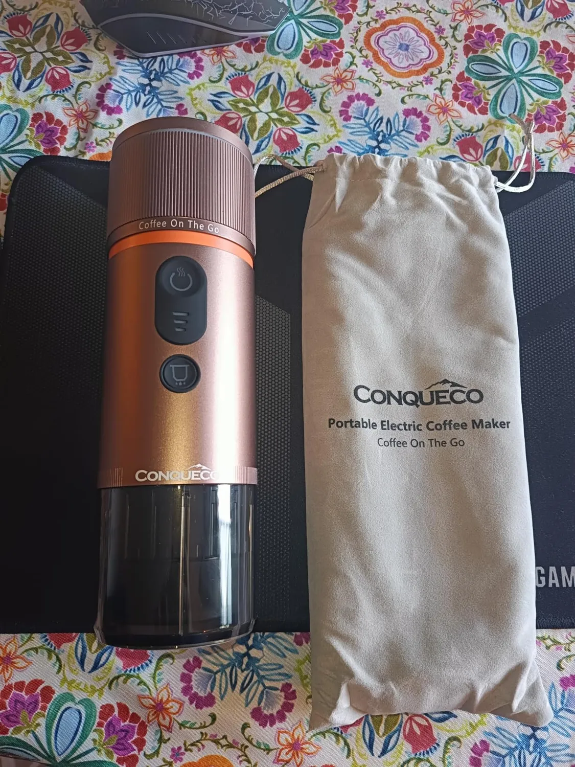 Conqueco Macchina Caffè Espresso Portatile 80 ml