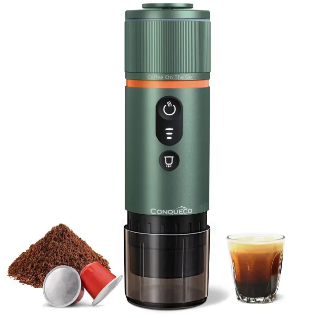 Conqueco Macchina Caffe Portatile Capsule Nespresso 12V 80 ml