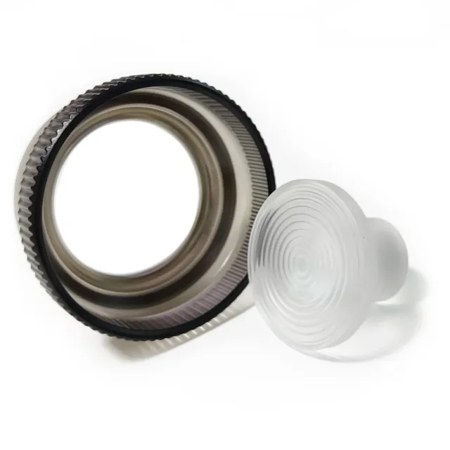 Conqueco pressino 44 mm con imbuto dosatore alluminio