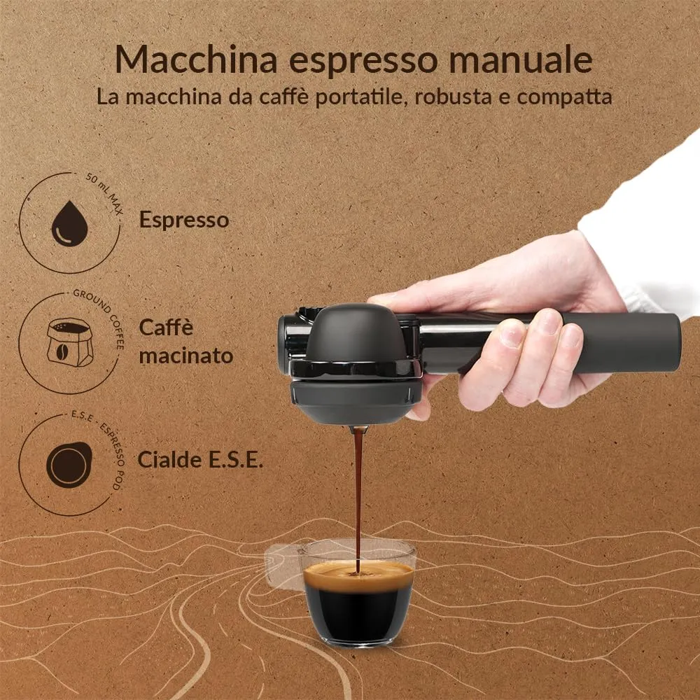Handpresso Pump 48238 macchina espresso portatile 16 bar