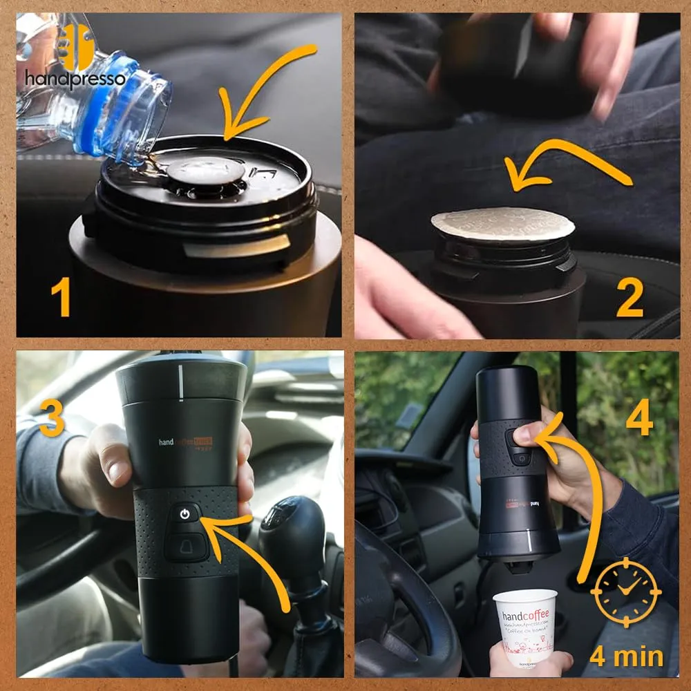 Handpresso 21010 macchina caffè 24V camion cialde