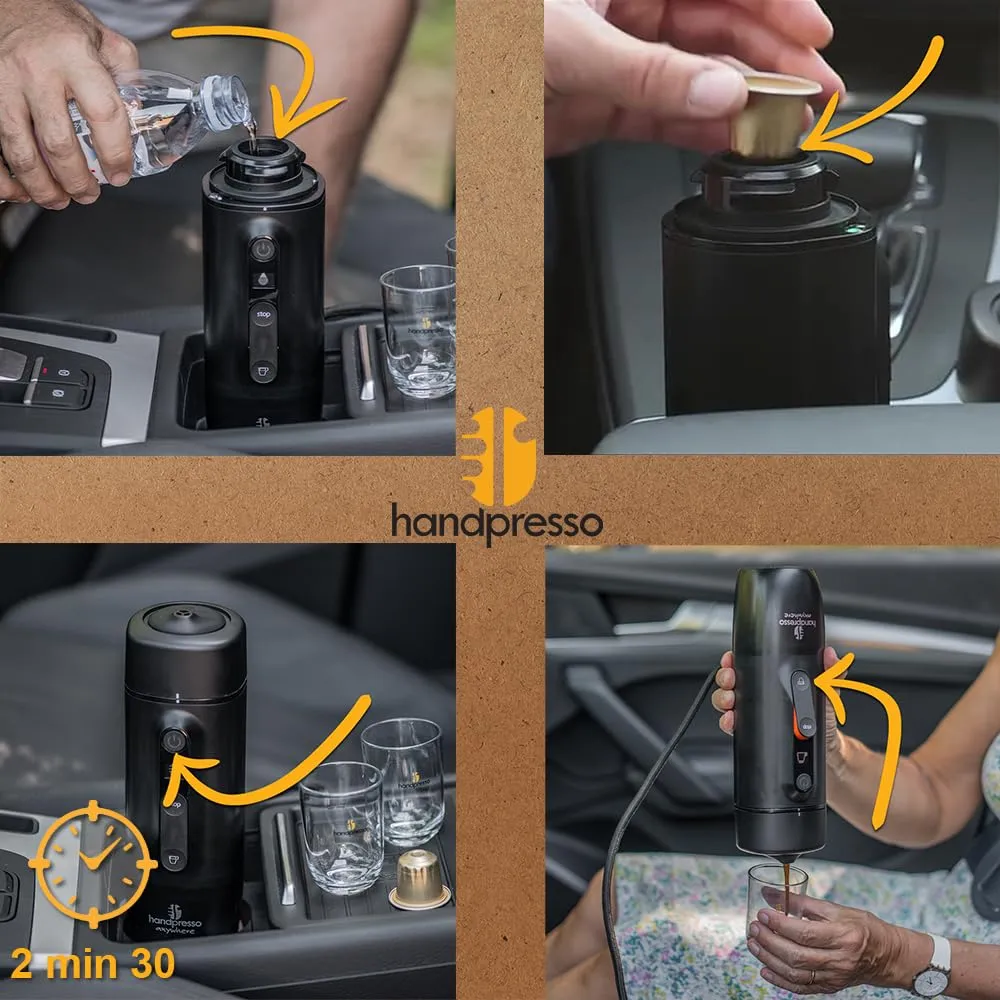 Handpresso Auto Capsule 21020 macchina espresso auto 12V 24V