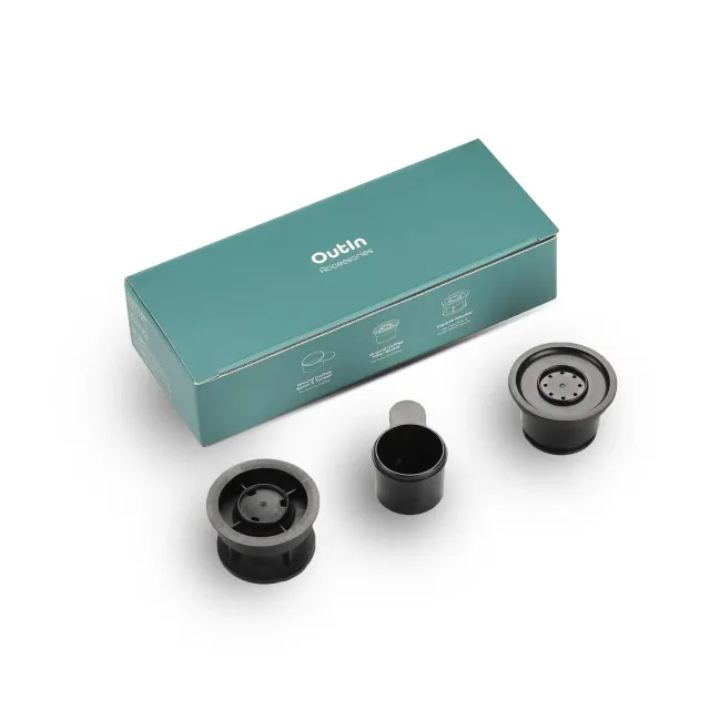 OutIn Nano Kit Adattatori Macchina Espresso Capsule e Macinato