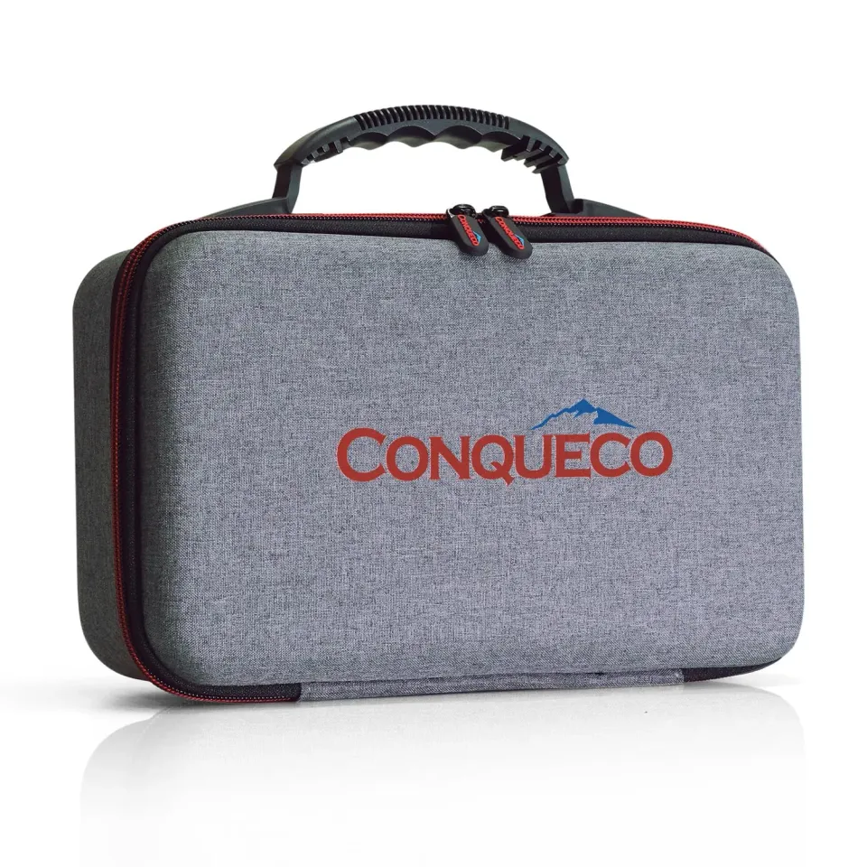 Conqueco Borsa Viaggio Macchina Caffe Portatile 8 L Grigia