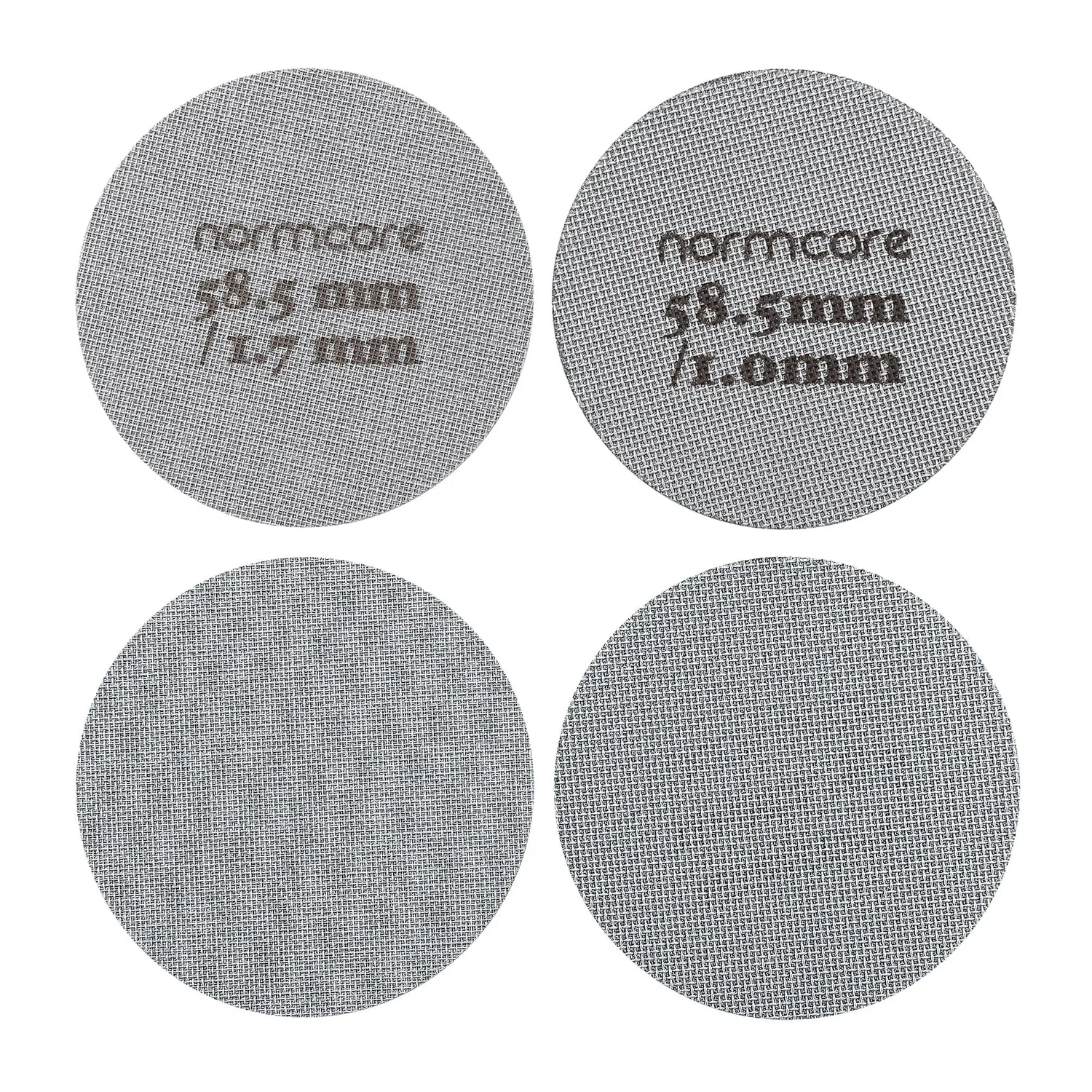 Normcore Puck Screen schermo filtro 150µm 2 pezzi con stand
