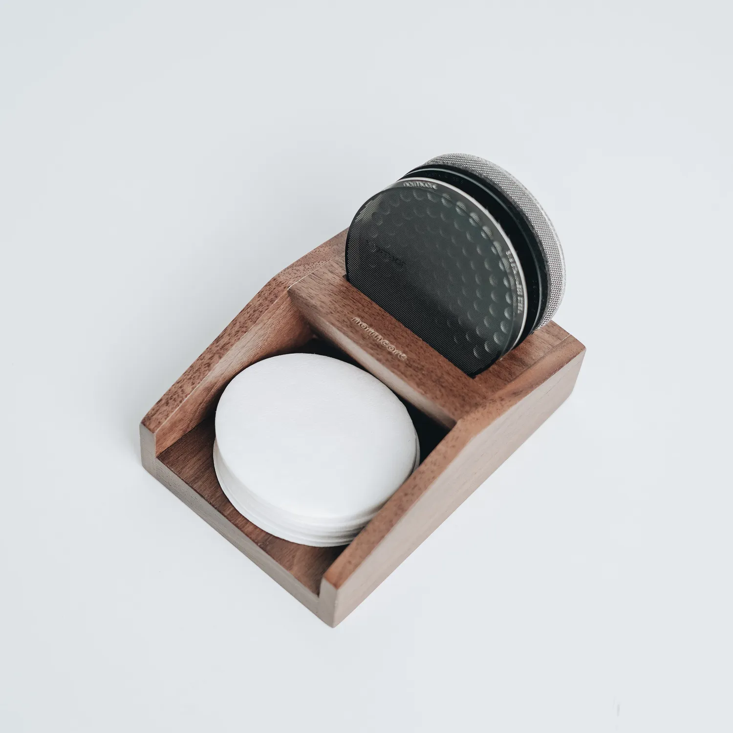 Normcore Porta Filtri Espresso in Noce