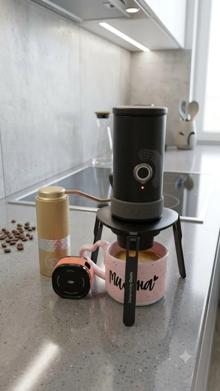 OutIn Mino Traveler Set Macchina Espresso Viaggio