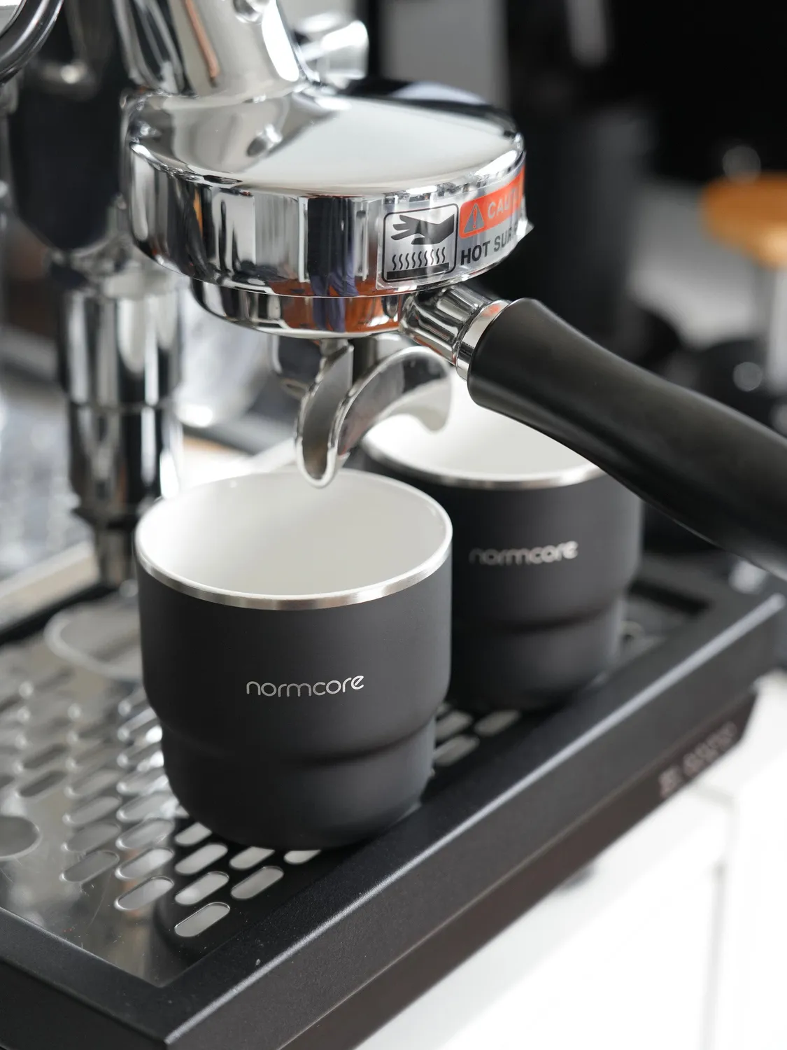 Normcore set 2 tazze caffè 210 ml acciaio