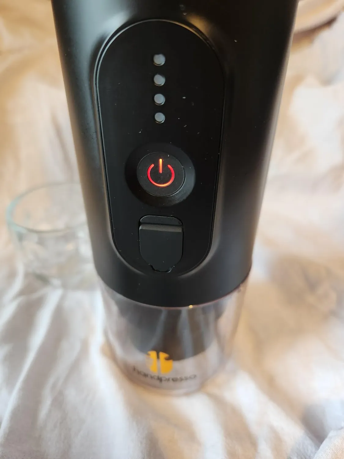 Handpresso E-Presso+ macchina caffè batteria 110 ml valigetta