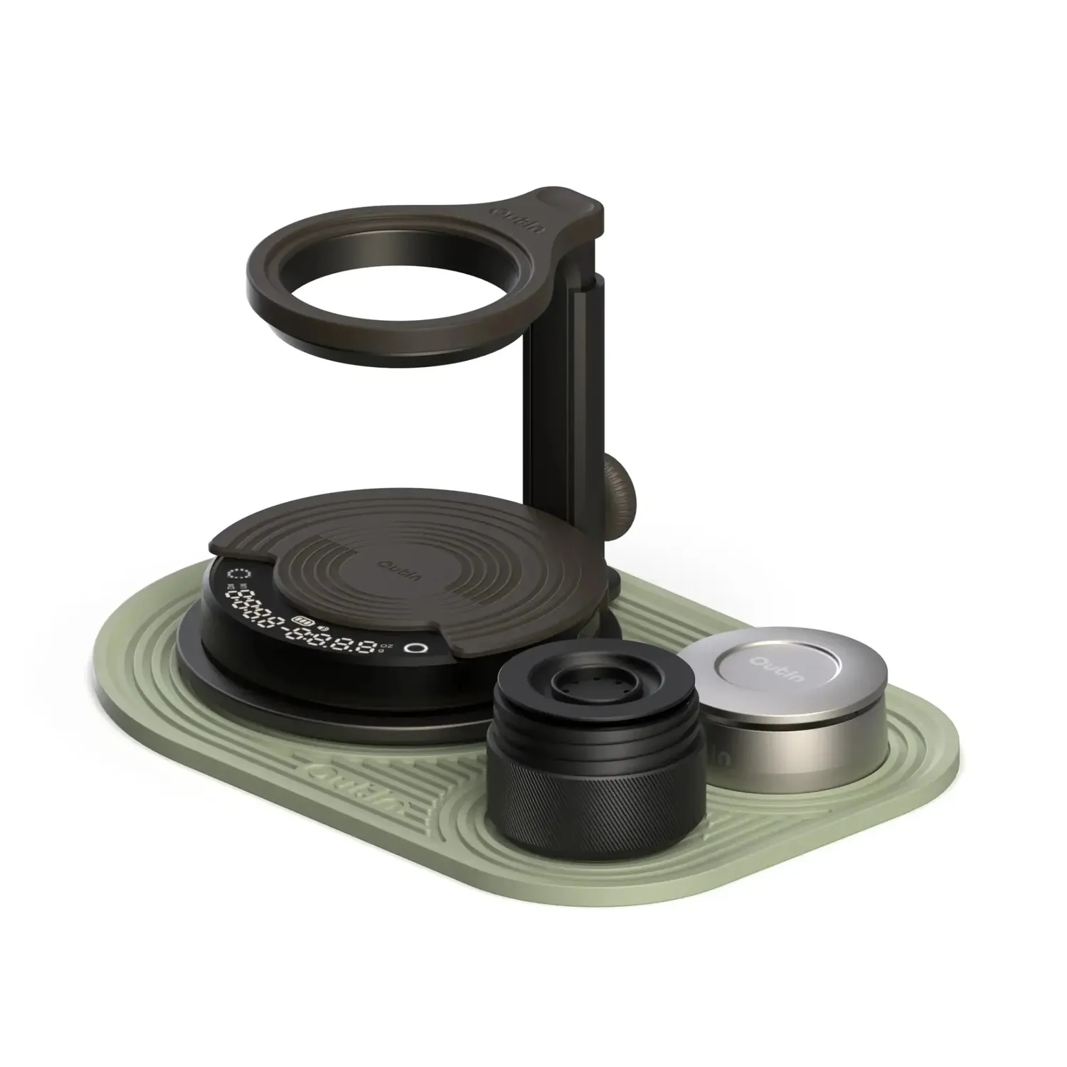 OUTIN Tappetino Caffè Silicone Impermeabile Antiscivolo